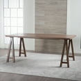 thumbnail image 3 of GDF Studio Sabrina Mid Century Modern Wood Dining Table, Walnut, 3 of 9
