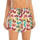 thumbnail image 2 of Balery Colorful Butterflies Pantalones cortos deportivos para mujer con forro y dos bolsillos, elásticos, para entrenamiento, gimnasio, yoga-X-Large, 2 of 7