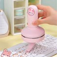 thumbnail image 2 of Aspiradora de escritorio - Mini aspiradora de polvo de mesa - Limpiador de escritorio inalámbrico y diseño giratorio de 360 ​​grados para limpiar cabello, migas y teclado de computadora de e, 2 of 5