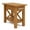 Brown, variant on Simpli Home Kitchener Solid Wood Narrow Side Table in Black