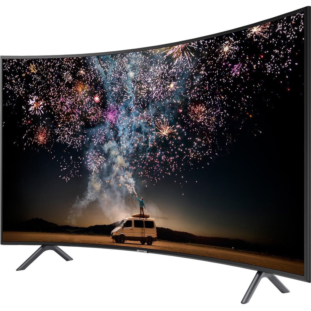 vinde Gooey Uventet Samsung 65" Class 4K UHDTV (2160p) HDR Smart LED-LCD TV (UN65RU7300F) -  Walmart.com