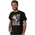 thumbnail image 3 of The Smurfs Kanji Up To No Good Men's Graphic T Shirt Tees Brisco Brands S, 3 of 5