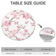 thumbnail image 6 of Round Picnic Table Cloth 100% Waterproof & Oil Proof, Elastic Fitted Table Cover for 36"-44" Round Tables, for Dining, Camping, Outdoor, 6 of 7