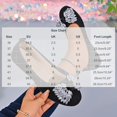 thumbnail image 3 of Women's Round Toe Flat Slip On Shoes, Sparkly Rhinestone Bow Decor Faux Suede Ballet Flats, Elegant Dress Shoes for Wedding Party, 3 of 9