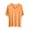 Orange1, variant on yillto Womens Plus Size Top Soft Short Sleeve V Neck Lightweight Breathable Loose Summer Comfy Shirts