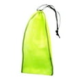 thumbnail image 3 of Mesh Drawstring Bag for Snorkeling Equipment Heavy Duty Mesh Handbag Diving Goggles Mask Yellow, 3 of 7