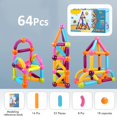thumbnail image 4 of Balls And Rods Set  Building Sticks Set Balls And Rods Set For Kids Building Sticks Set Building Blocks Tiles Children Educational Stacking Toys, 4 of 8