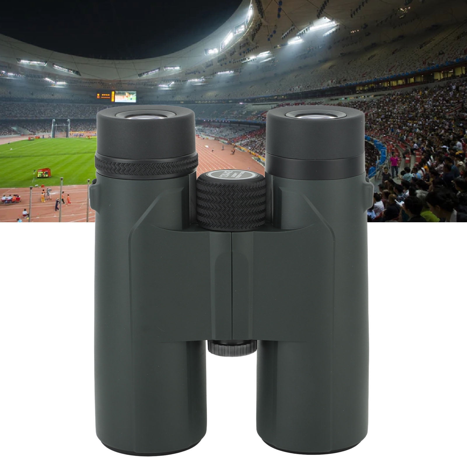 Warmax Jumelles Warmax 12 x 42 pour adultes - Grossissement élevé - Idéales pour l'observation des oiseaux, les voyages, l'observation des étoiles, la chasse, les vues plus larges, les concerts (vert