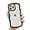 Black, variant on for iPhone Case,[Compatible with MagSafe] Cute Curly Wave Frame Shape Clear Soft Silicone Shockproof Cover Phone Case (Yellow,iPhone 14 Plus)