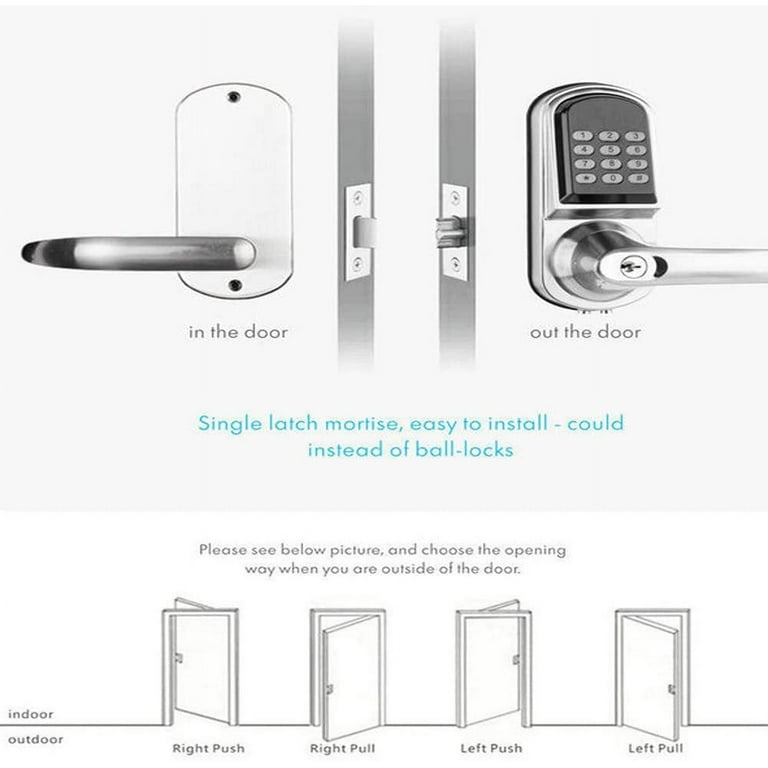 How to Choose a Secure Code : Keyless Entry Locks, Keypad Push