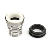 Unique Bargains Spring Coil Ceramic Ring Water Pump Mechanical Shaft Seal 17mm Inside Dia
