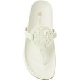 thumbnail image 2 of Tory Burch Womens Miller Leather Slip On Thong Sandals, 2 of 2