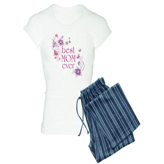 CafePress - Best Mom Ever 3 - Women's Light Pajamas