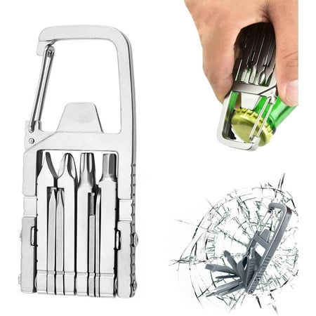 Jawbreaker Mini Tool 12 In 1 Jawbreaker Mini Multi Tool Ultra Mini Jawbreaker Multi Tool Foldable Jawbreaker Mini Multitool With Bottle Opener Phone Holder Screwdriver Carabiner (3pcs)