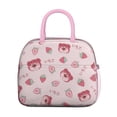 thumbnail image 4 of Sac à Lunch Mignon pour Amateurs de Fraises Design Fruits et Fleurs Kawaii Sac Isotherme Réutilisable, 4 of 6