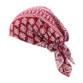thumbnail image 3 of Paquete de 2 Gorro de Quimio con Turbante Hugo Gorra de quimio con turbante musulmán, 3 of 10