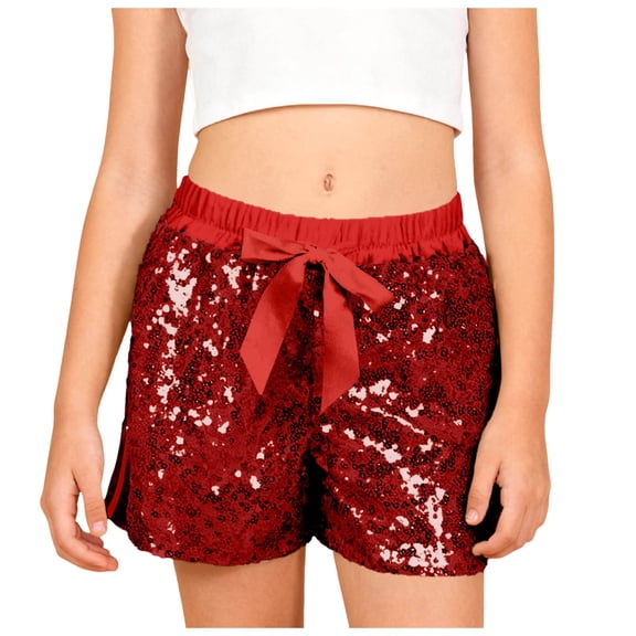 Ymyiu Toddler Biker Shorts Toddler Baby Boy Girl Shorts Elastic Waist Shorts Summer Casual Short Pants Bottoms 4T 5T (Red,4-5 Years)