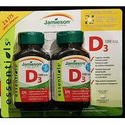 Jamieson Vitamin D3 1000Iu Tablets-(2X375), 750 Count