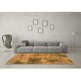 thumbnail image 3 of Ahgly Company Indoor Rectangle Abstract Orange Modern Area Rugs, 3' x 5', 3 of 4