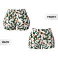thumbnail image 3 of Sikiie Cactuses Print Workout Shorts Women Scrunch Butt Gym Shorts Seamless High Waist Tummy Control Yoga Biker Athletic Shorts, 3 of 5