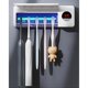 thumbnail image 1 of UV Toothbrush Sterilizer with Disinfection Function (White), 1 of 5