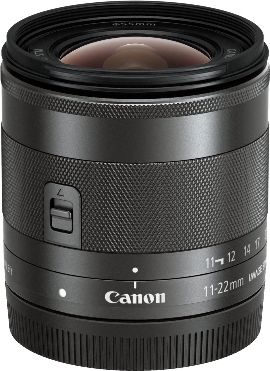 Canon EF-M 11-22mm Wide Angle DSLR Zoom Camera Lens with f/4-5.6