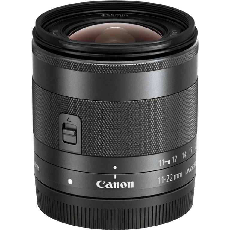Canon EF-M 11-22mm f4-5.6 STMレンズ 純正フード Canon EF-M 11-22mm Wide Angle DSLR Zoom Camera Lens with f/4-5.6