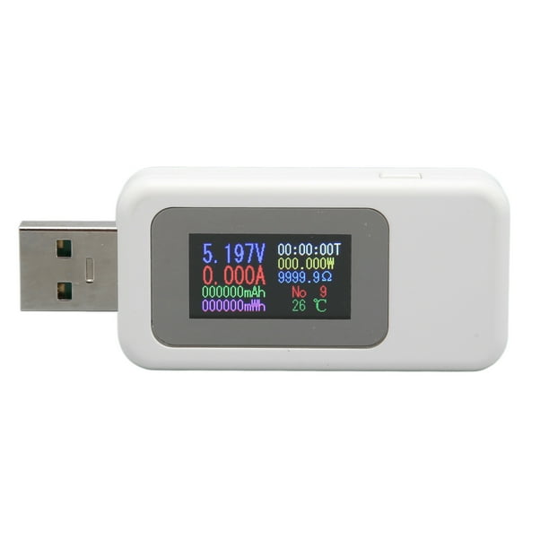 Probador USB Nikou Medidor de Potencia USB 0‑6.5A