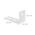 thumbnail image 3 of 10pcs L Shaped Vertical Blind Bracket Blind Metal Bracket Vertical Blind Accessory, 3 of 9