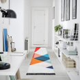 thumbnail image 4 of Yayeee Runner Rug for Bedroom 2'x6' Machine Washable Hallway Non Slip Mat, Colorful Triangles, 4 of 8
