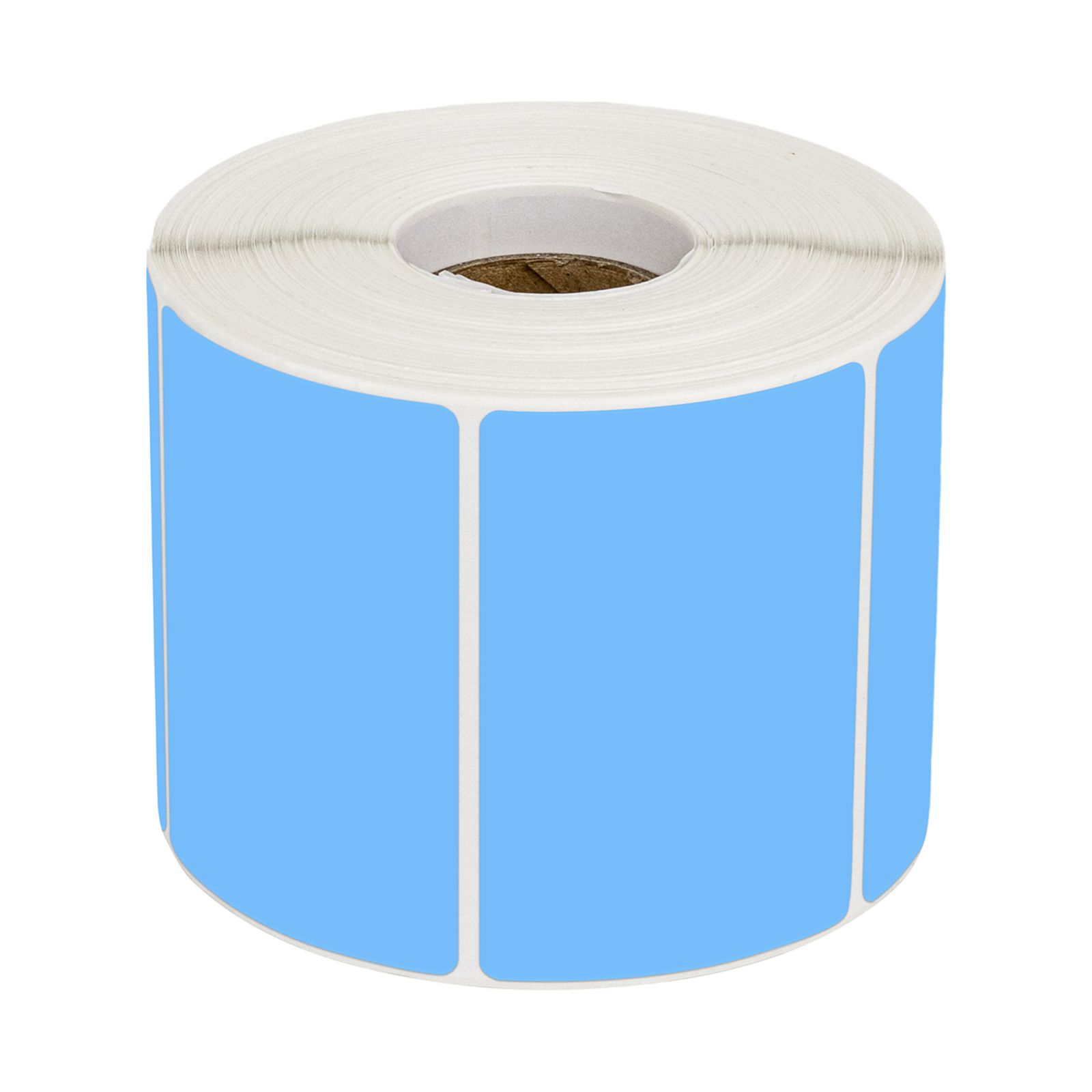 Muka 800 PCS 1.5" x 2.25" Blue Thermal Labels Color Thermal Label for Barcodes, Address, Consignment, Compatible with Thermal Label Printer