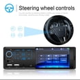 thumbnail image 4 of Reproductor multimedia para automóvil, 1080P Full 4.1 pulgadas táctil Audio estére automóvil Reproductor Soporte Bluetooth / TF Baoblaze radios de coche de pantalla táctil, 4 of 7