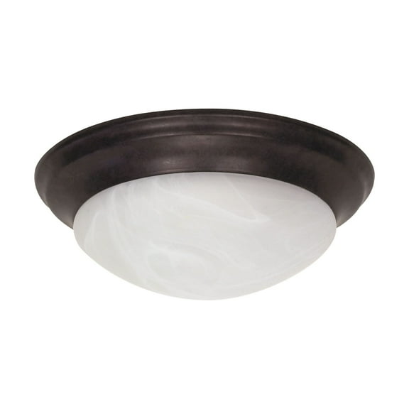 Nuvo Lighting - Two Light Flush Mount Twist and Lock-14 Inches Wide by 5.5