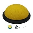 thumbnail image 4 of QualitChoice Balance Ball Full Body Building with Ball Pump Exercise Yellow Balance Training Air, 4 of 6