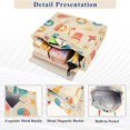 thumbnail image 3 of FORMRS Womens Corduroy Tote Bag Crossbody Shoulder Handbag with Pocket, Beach Pattern, 3 of 7