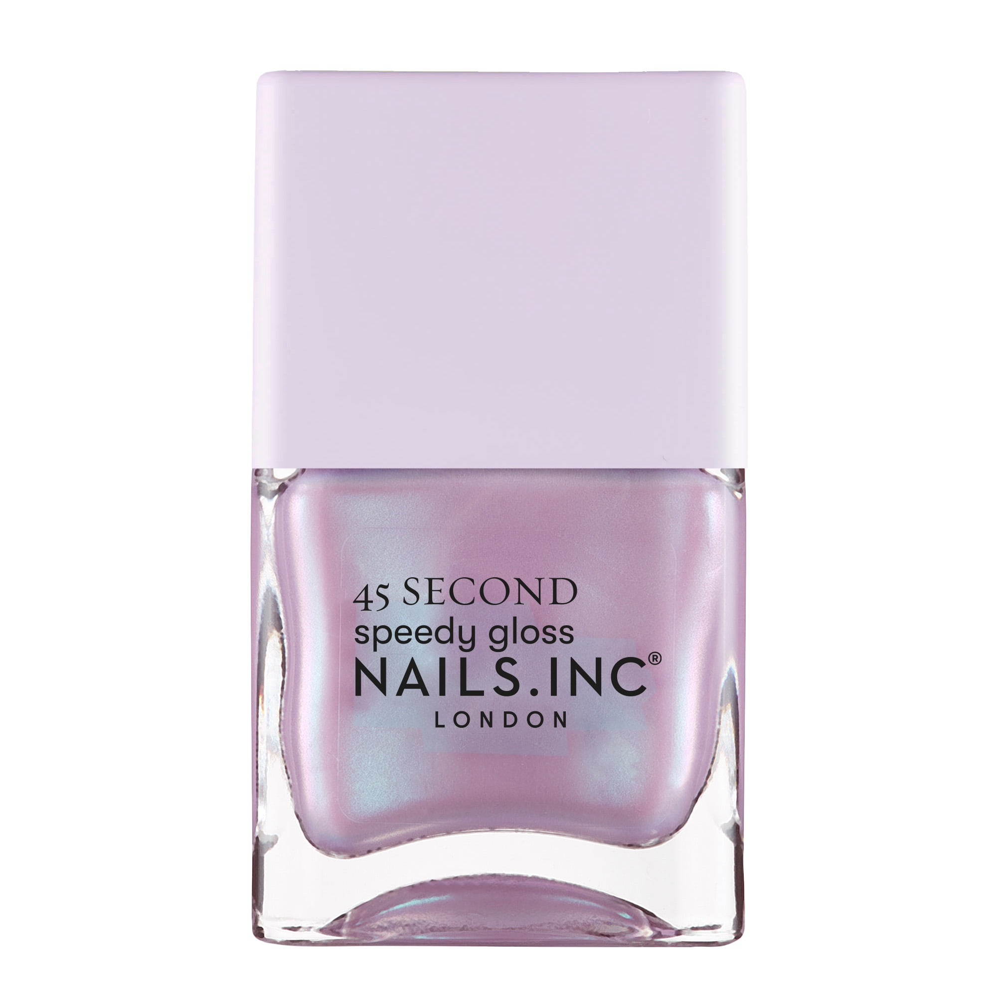 Nails.INC Quick Drying Nail Polish, Lana, Lilac and Blue Shimmer, 0.47 fl oz