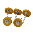thumbnail image 2 of facefd 30Pcs Abrasive Wheel Buffing Polishing Wheel Steel Wire Wheel Set for Rotary Tools, 2 of 6
