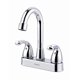 thumbnail image 1 of Mezcladora de Lavabo Plástico Cromado Cuello de Ganso Alto 25cm 2 Manijas Palanca 4 Pulgadas Ideal para Vessel Presión Baja Maxims, 1 of 5