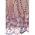 thumbnail image 4 of Big Girls Lovely Open Shoulder V Neck Floral Easter Party Flower Girl Dress Rose 8 (2J1K1S5), 4 of 5