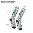 thumbnail image 2 of Susaid American Musical Print Thermal Winter Socks for Men and Women, Warm Crew Hiking Socks, for Boots and Outdoor Activities, 2 of 6