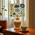 thumbnail image 6 of Linen Drum Lampshades Caribbean sailing cruises nautical elements collage grunge marine 13"x13"x10" Light Shade for Table Lamps Floor Lamp Shades Lampshade Replacement Assembly Required, 6 of 8