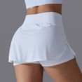 thumbnail image 5 of biudgviw Tennis Skirts for Women Elastic High Waisted Athletic Golf Skorts Stretch Workout Baseball Comfy Skirt with Shorts with Pockets, 5 of 7