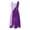 Purple, variant on Alvivi Kids Girls Sequin Sparkly Contemporary Lyrical Ballet Dance Irregular Dress Leotard Purple 10