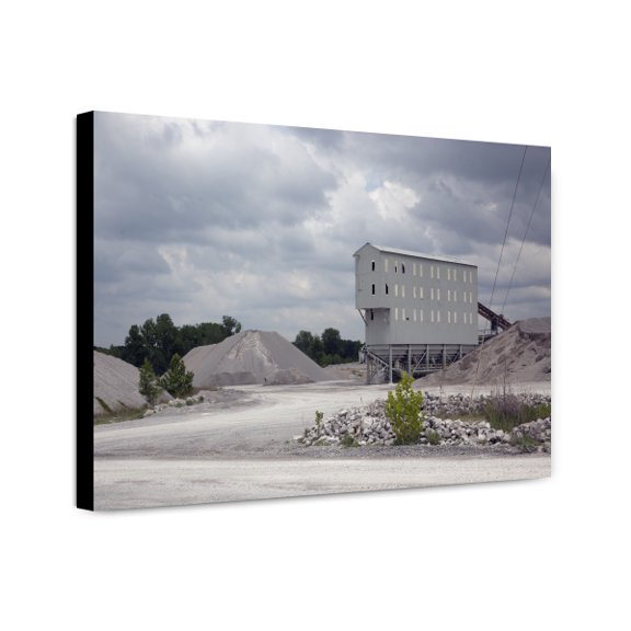 Canvas Print: Vulcan Materials Company Limestone Quarry, Tuscumbia, Alabama, 2010