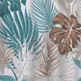 thumbnail image 5 of Orinice Tropical Summer Shower Curtain Sage Green Palm Tree and Banana Leaves Fabric Shower Curtain Set with Hooks, Nature Plant Shower Curtains for Bathroom, 36x72, 5 of 7