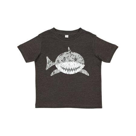 

Inktastic Cute Distressed Gray Shark Gift Toddler Boy or Toddler Girl T-Shirt