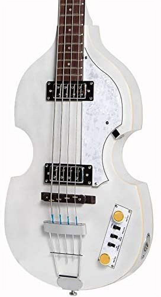 限定カラー Hofner Ignition Bass White Hofner Ignition Series Short-Scale Violin Bass Guitar Pearl White