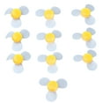 thumbnail image 3 of Reemplazo de hélice, 10 piezas Hélice de tres palas Hélice de tres palas Hélice de juguete DIY Rendimiento confiable, 3 of 8