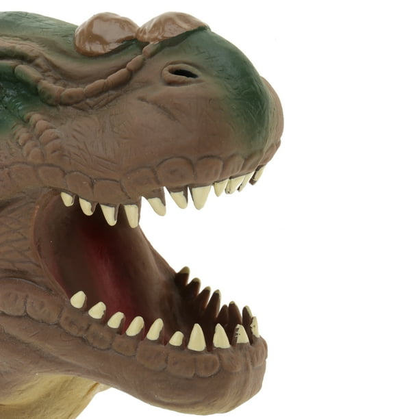 Marioneta De Mano De Dinosaurio T-Rex De Goma | Realista Y Flexible | Ideal Para Juegos De Rol Y Cuentacuentos | Regalo Para Niños