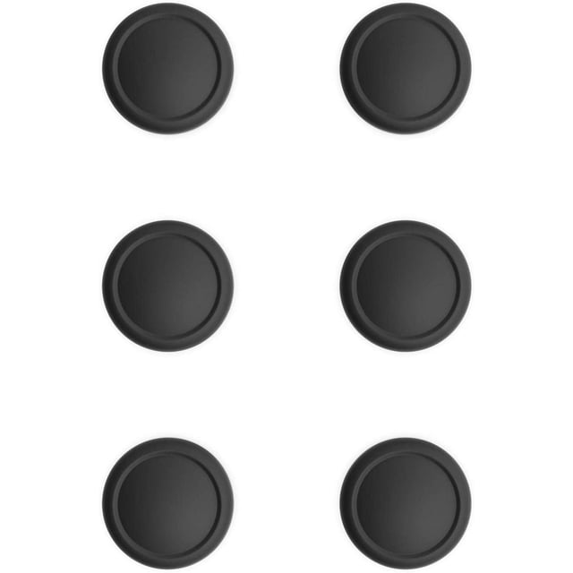 Tapas de Joystick de Repuesto Negras para Nintendo Switch y Switch OLED (Piezas de Repuesto)